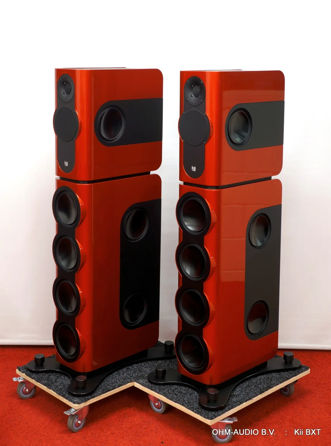 Kii Audio BXT, Full Range Actieve Luidsprekers, Faserein, Caroid Bass, Nieuw
