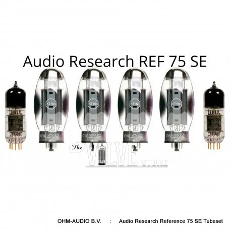 Audio Research Ref 75 SE Originele Buizenset : SOLD