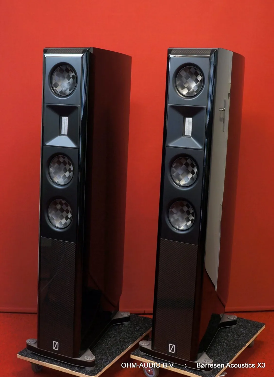 Borresen Acoustics X3, 2.5-Weg Vloerstaande Luidspreker