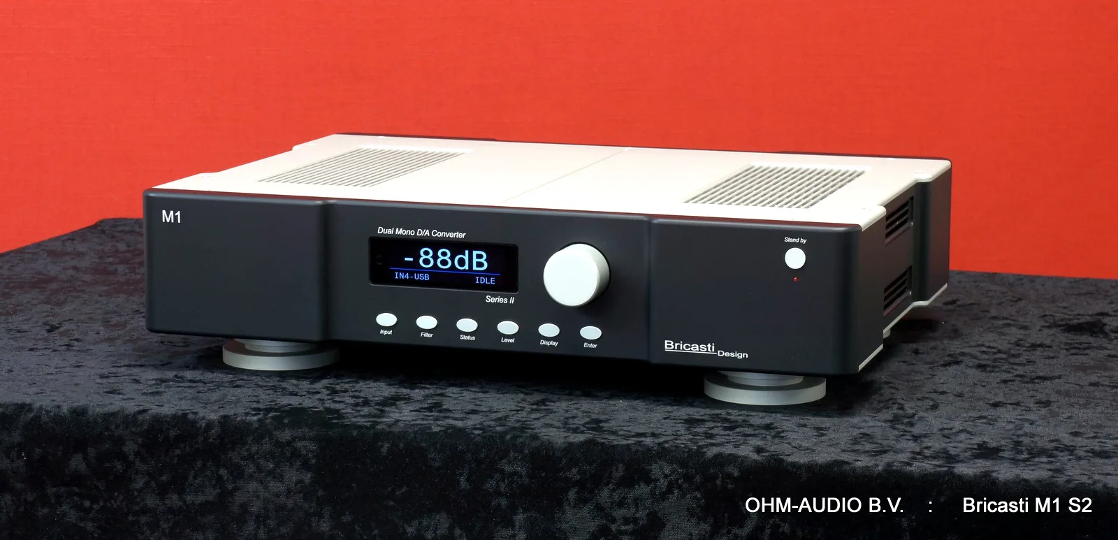 Bricasti M1 Series 2, Nouveau Convertisseur DA Dual Mono de Bricasti USA