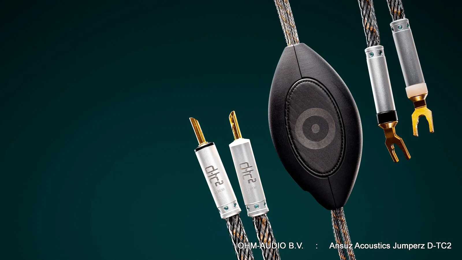 Ansuz Acoustics Jumperz D-TC2, Bi-Wire Jumpers, 50cm, Gold-Plated Spades or Banana Plugs : SOLD OUT