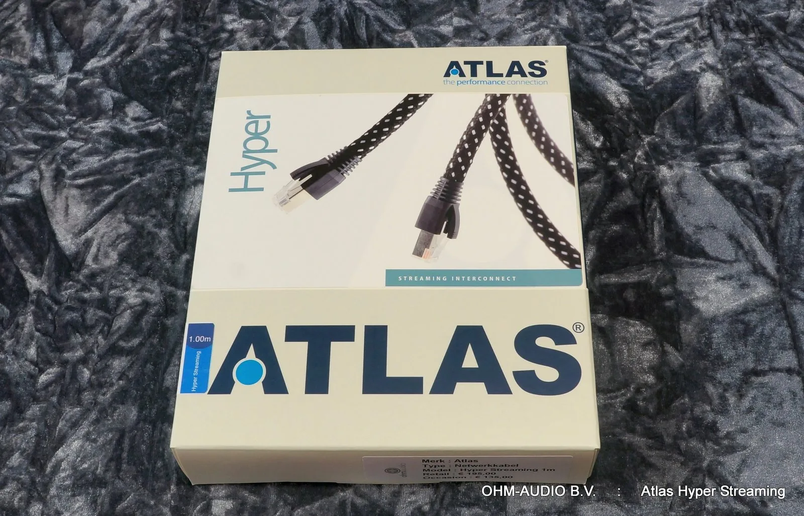 Atlas Hyper Streaming Ethernet-Kabel, 1,0 Meter, Inklusive Originalverpackung : SOLD