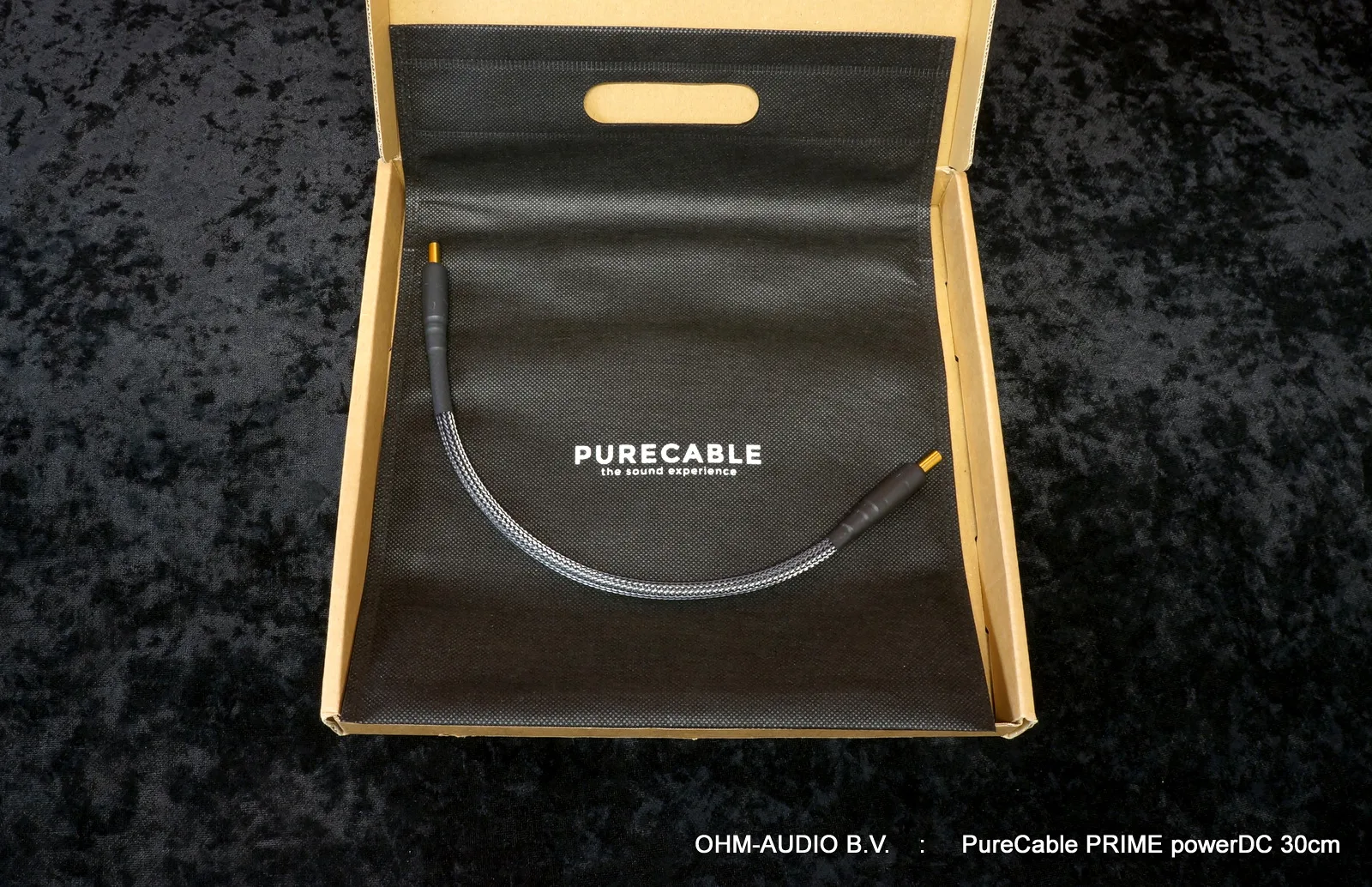 PureCable PRIME powerDC, Câble DC Haut de Gamme, 30cm, Connecteurs 2.1mm : VENDU