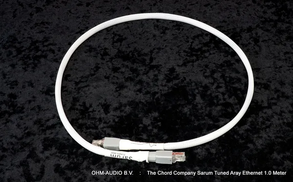 The Chord Company Sarum Tuned ARAY Streaming, Ethernet Cable, 1.0 Meter : Sold