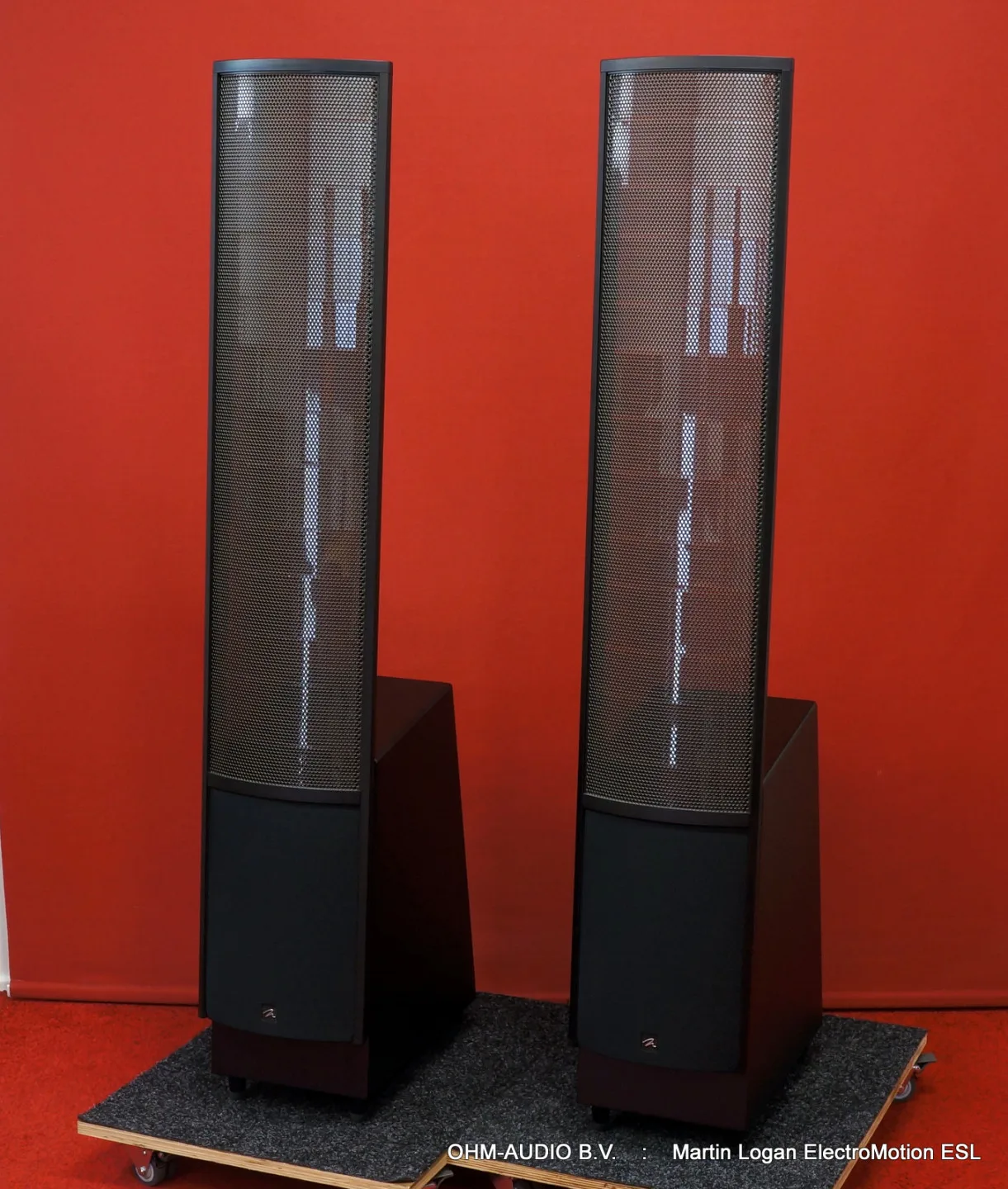 Martin Logan ElectroMotion ESL, Schwarz, Neuwertig, Vollständig mit Originalverpackung : SOLD