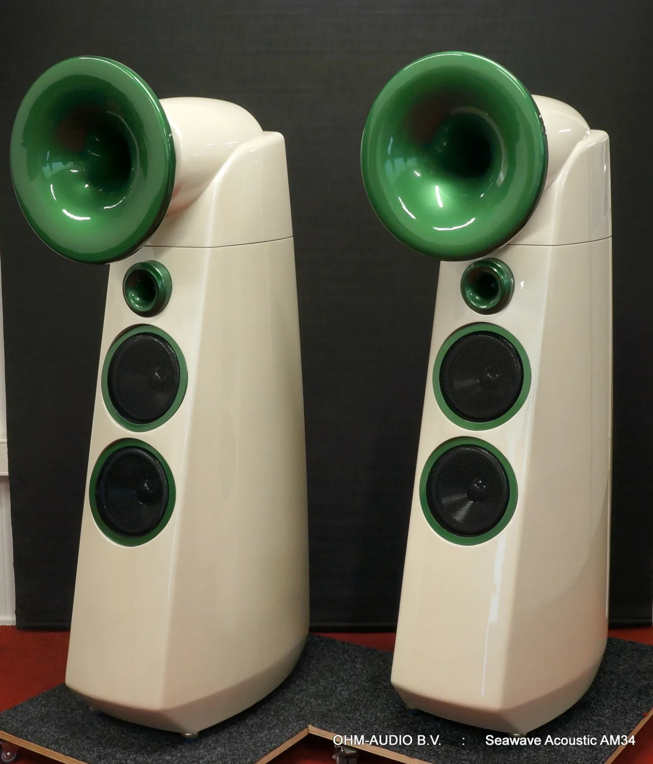 Seawave Acoustic AM34, High End 3-Weg Hoornluidspreker