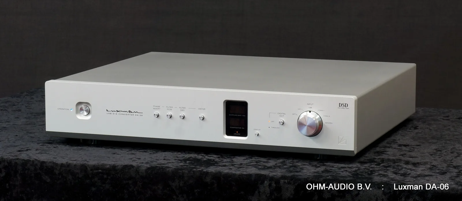 Luxman DA-06, High End PCM & DSD D/A Converter, Neuzustand, Originalverpackung : Verkauft