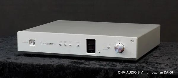 Luxman DA-06, Convertisseur D/A haute fidélité PCM & DSD, État neuf, Emballage d'origine : Vendu
