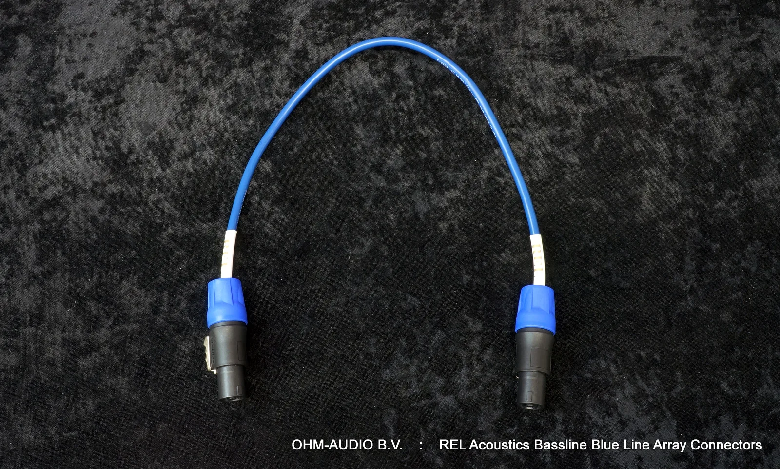 REL Acoustics Bassline Blue Line Array Connectors, 0,50 Meter