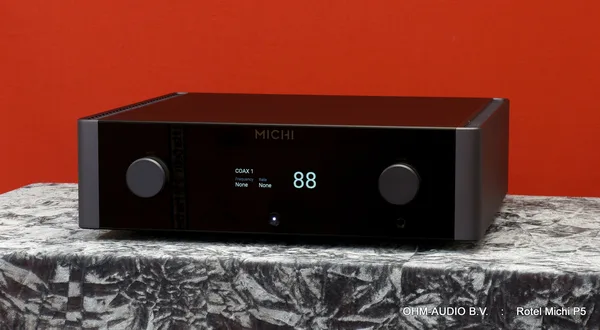 Rotel Michi P5, Preamplifier with Built-in DAC, Like New, Original Packaging : SOLD