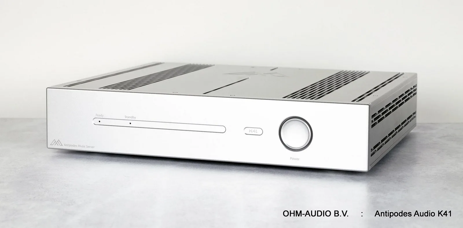 Antipodes Audio K41 Zilver, Music Server : SOLD OUT
