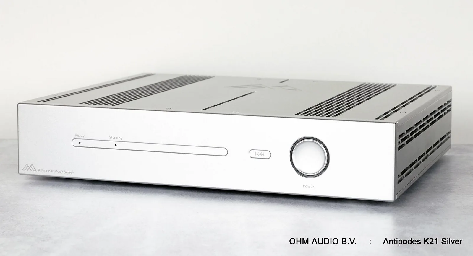 Antipodes Audio K21 Silber, Musikserver/Streamer, USB Output : DEMO