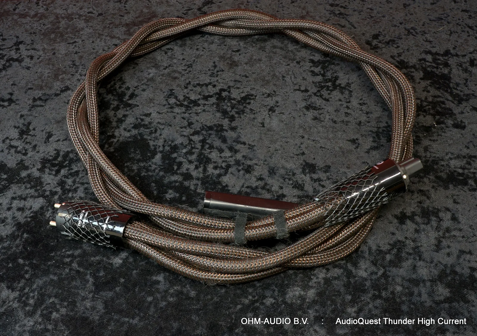 AudioQuest Thunder High-Current, Cordon d'alimentation, 1,5 mètre, Emballage d'origine inclus, Occasion : VENDU