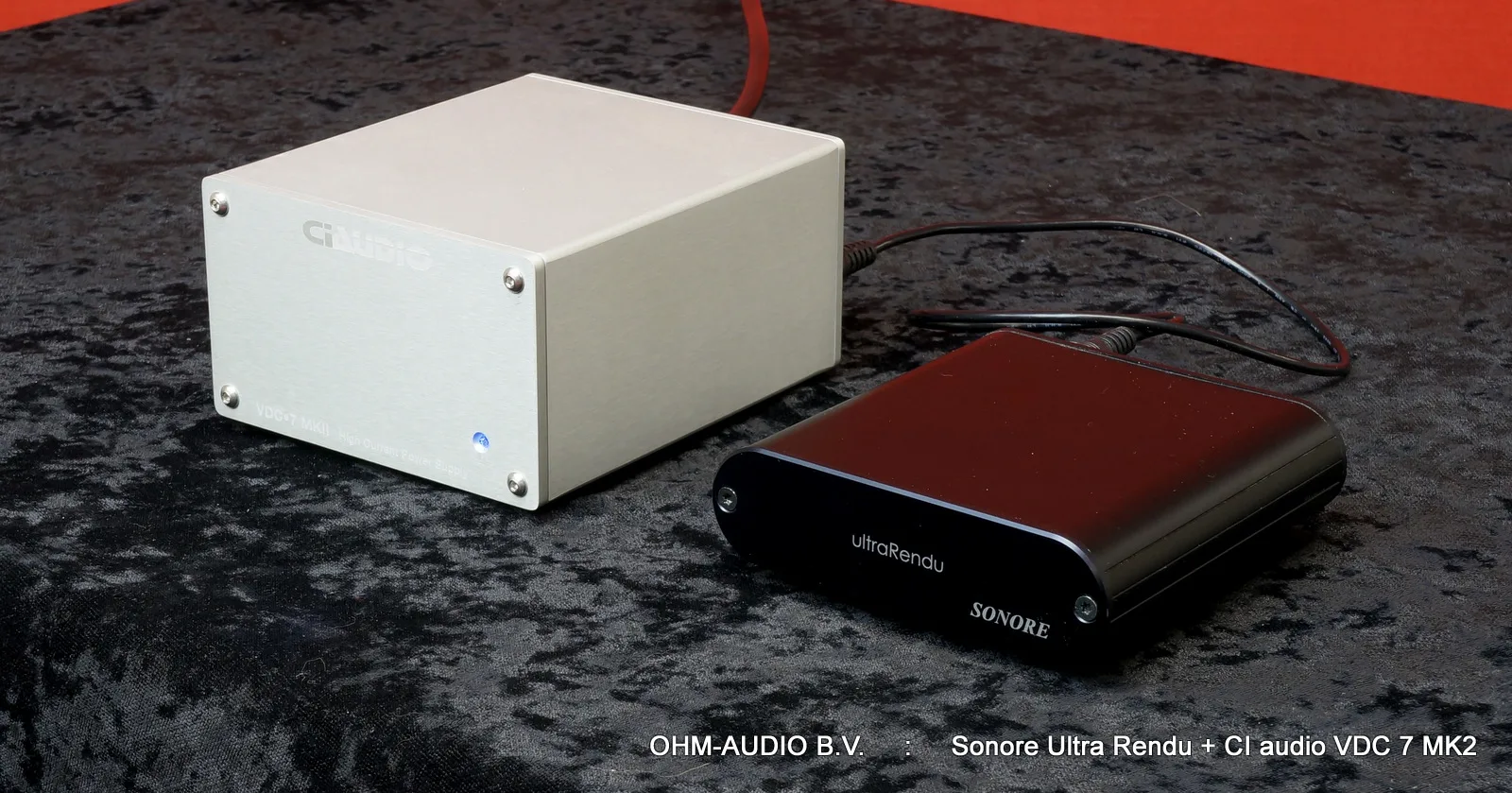 Sonore ultraRendu avec alimentation linéaire CIAUDIO VDC.7 MK2, État neuf, : VENDU