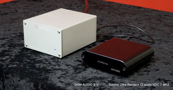 Sonore ultraRendu avec alimentation linéaire CIAUDIO VDC.7 MK2, État neuf, : VENDU