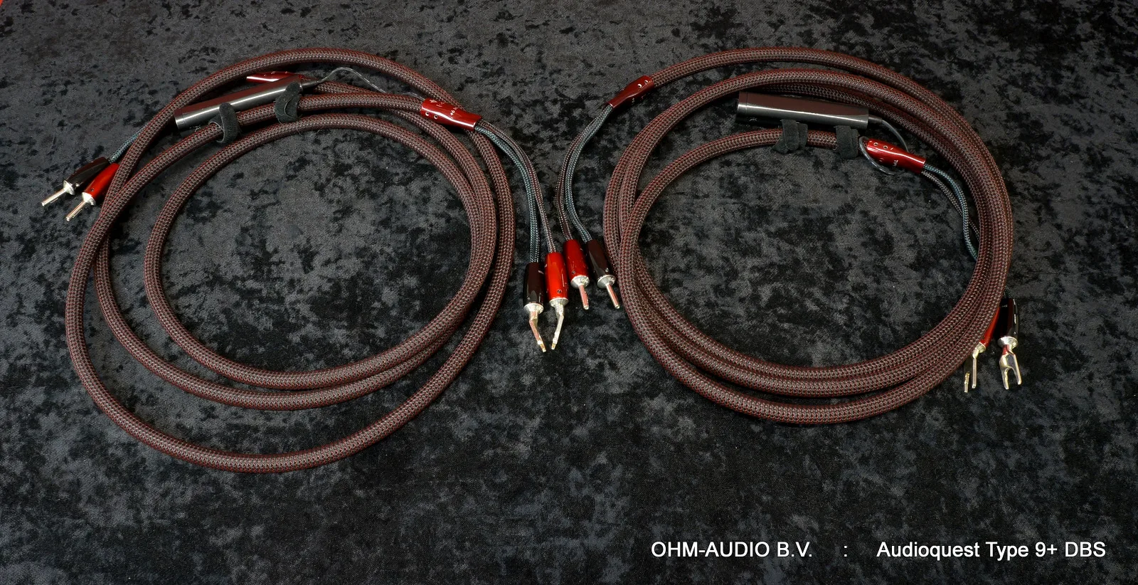 Câble AudioQuest Type 9+ DBS pour haut-parleurs, 3,0 mètre, Occasion : Vendu