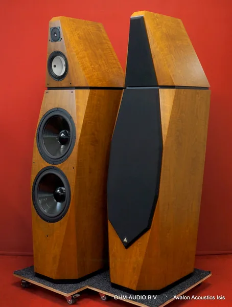 Avalon Acoustics Isis, Chilled Walnut, État Neuf et Complet : VENDU