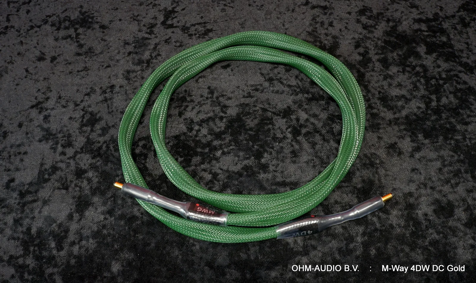 M-Way 4DW Gold DC Stromkabel, 1,75 Meter, Neu