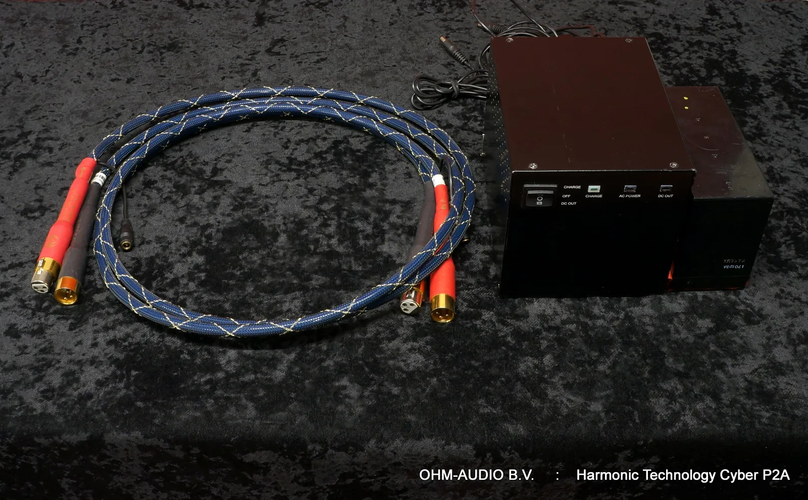 Harmonic Technology Cyber P2A XLR, 1,5 mètre + Cyber Power Pack, Occasion : Vendu