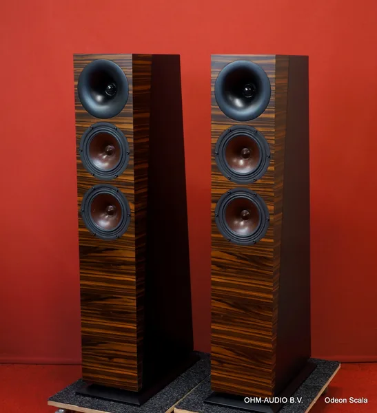Odeon Audio Scala, Macassar, 2-Wege Standlautsprecher, Neuzustand, OVP: VERKAUFT
