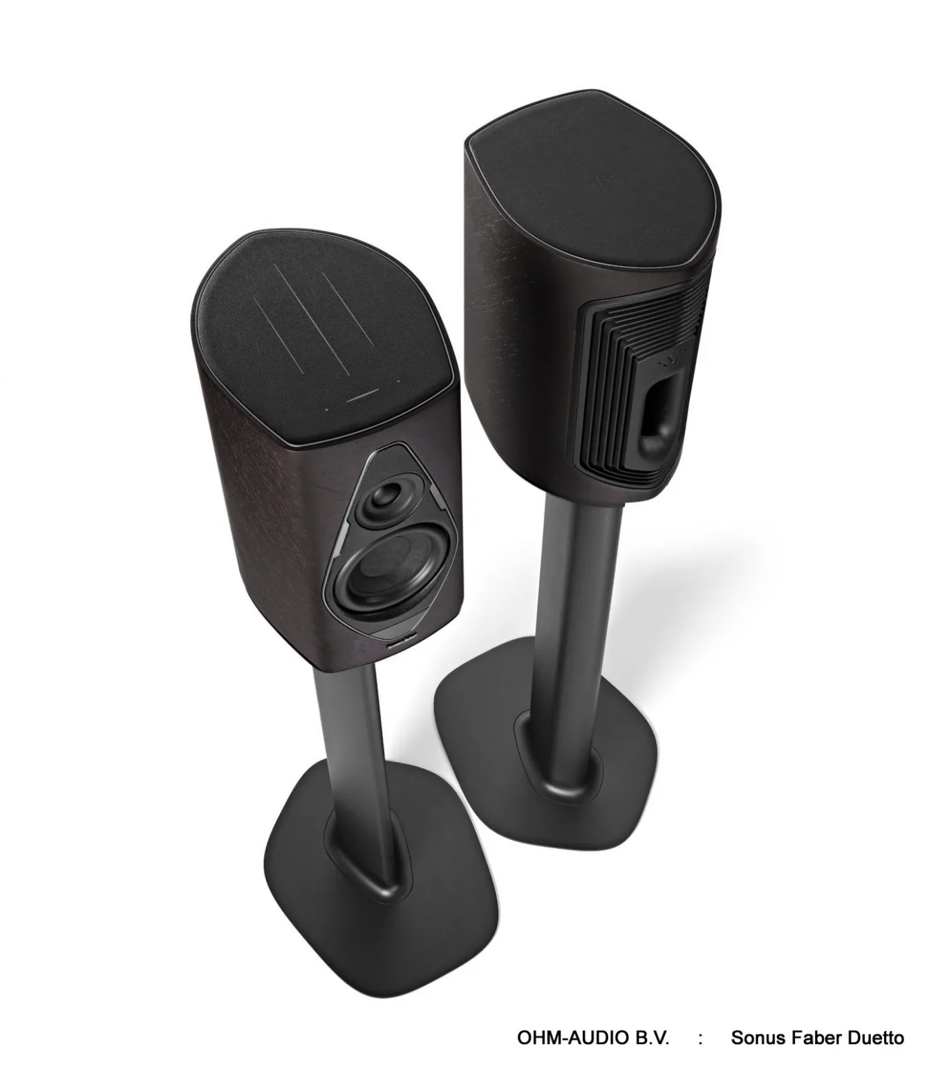 Sonus Faber Duetto Graphite, All-in-One Streaming Lautsprecher-System Inklusive Duetto Stands: DEMO