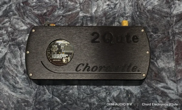 Chord Electronics 2Qute, kompakter D/A-Wandler, Neuzustand, inklusive Verpackung: VERKAUFT