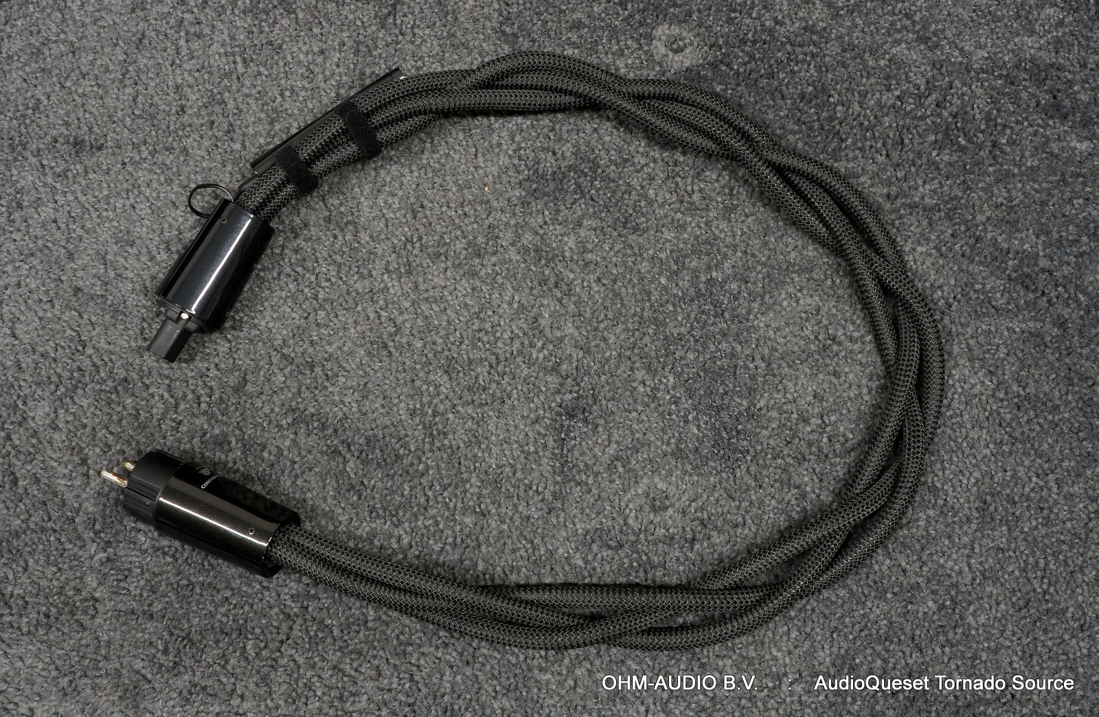 AudioQuest Tornado Constant-Current (Source) Powercord, 1.0 Meter, Including OVP : SOLD