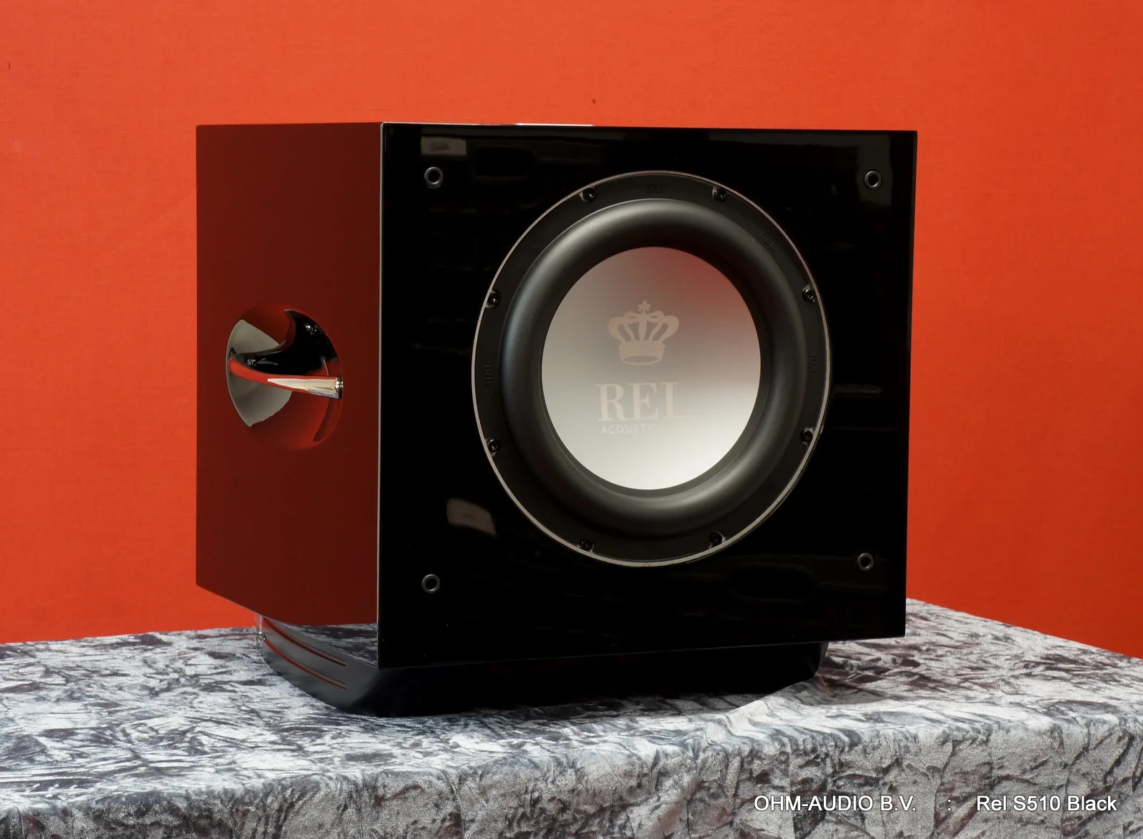 REL S/510, Noir Haute Brillance, Subwoofer Haut de Gamme, Emballage d'Origine Inclus : VENDU