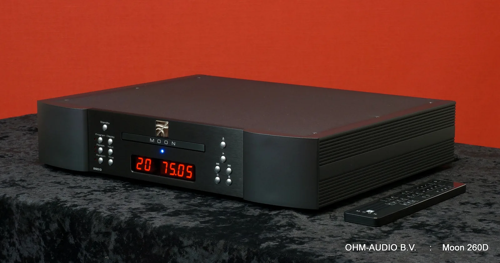 Moon 260D, CD-Player / DAC, Schwarz, Neuzustand, Gelegenheit, Mit Originalverpackung : VERKAUFT