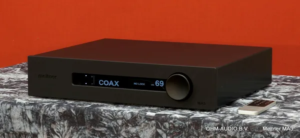 Meitner MA3, Convertisseur D/A avec Streamer Intégré et Contrôle de Volume, Démo