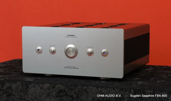 Sugden Sapphire FBA-800, Klasse A Eindversterker, Titanium Uitvoering, Nieuwstaat : SOLD