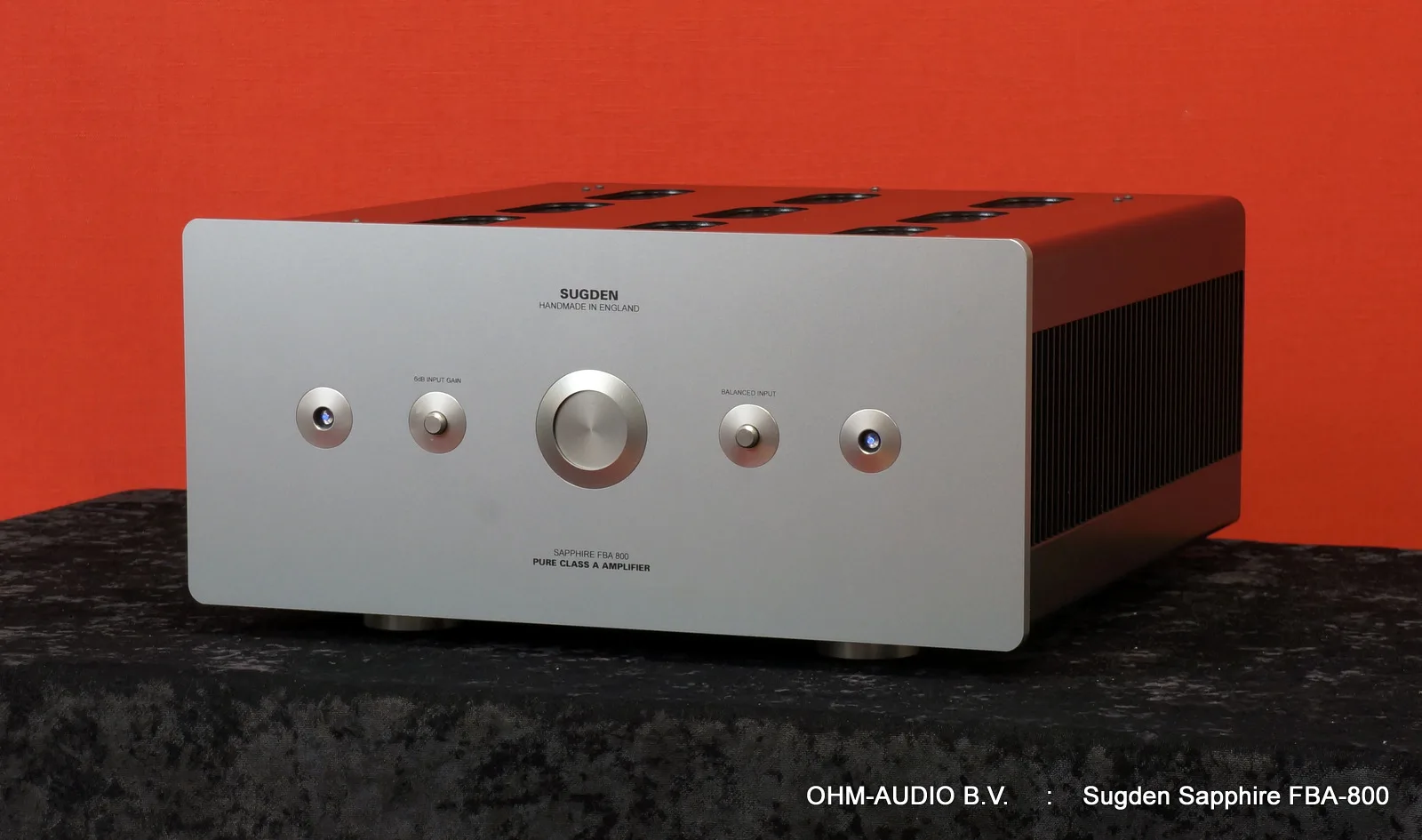 Sugden Sapphire FBA-800, Klasse-A-Endstufe, Titanium-Ausführung, Neuzustand : SOLD