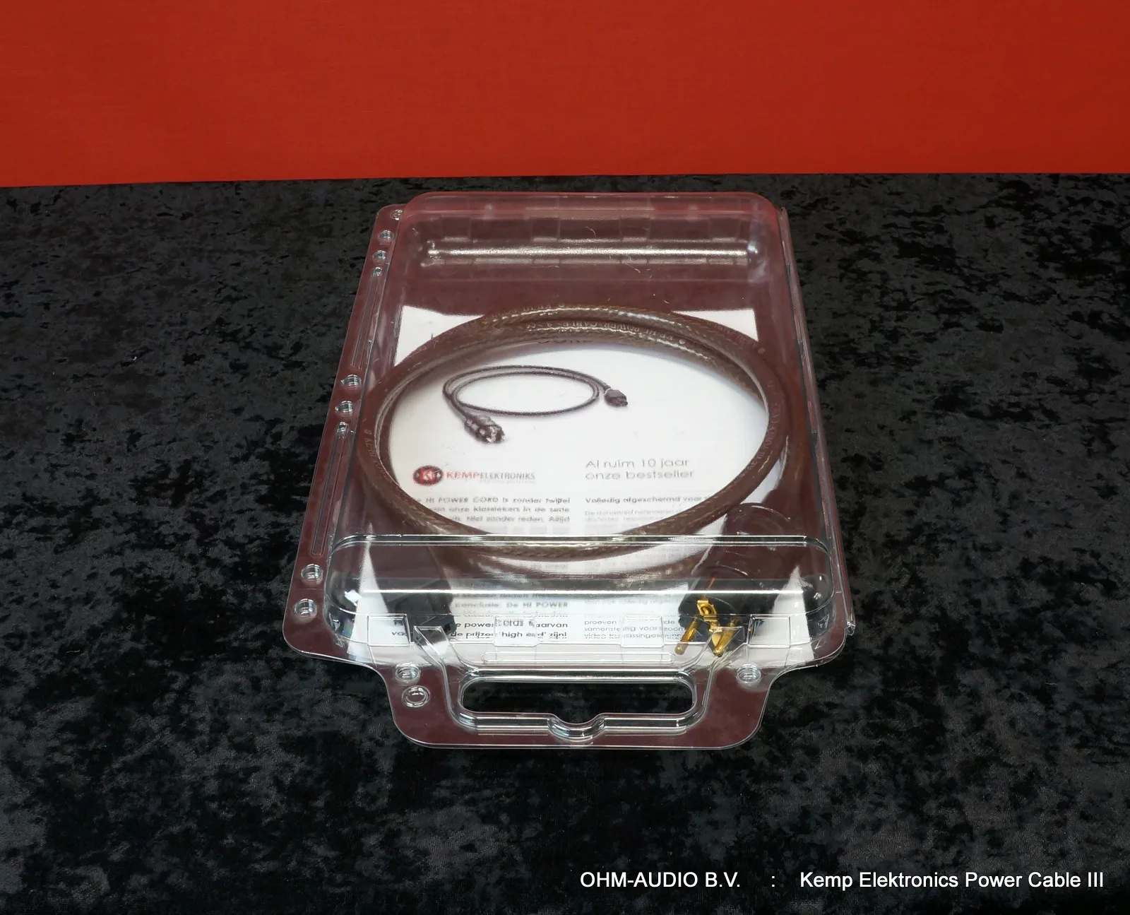 Kemp Elektroniks, Hi Power Cable III, 2 Meter, Occasion : SOLD