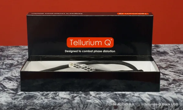 Tellurium Q, Black, USB, 1,0 Meter, Gebraucht, Originalverpackung : VERKAUFT