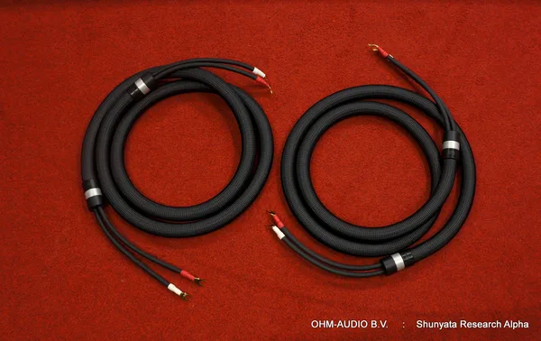 Shunyata Research Alpha (V1) Luidsprekerkabel, Single Wire, 3.0 Meter, OVP : SOLD