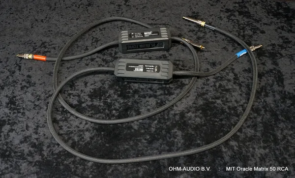 MIT Oracle Matrix 50 ic, RCA, Analoge Interlink, 1.5 Meter, Occasion, OVP : Sold