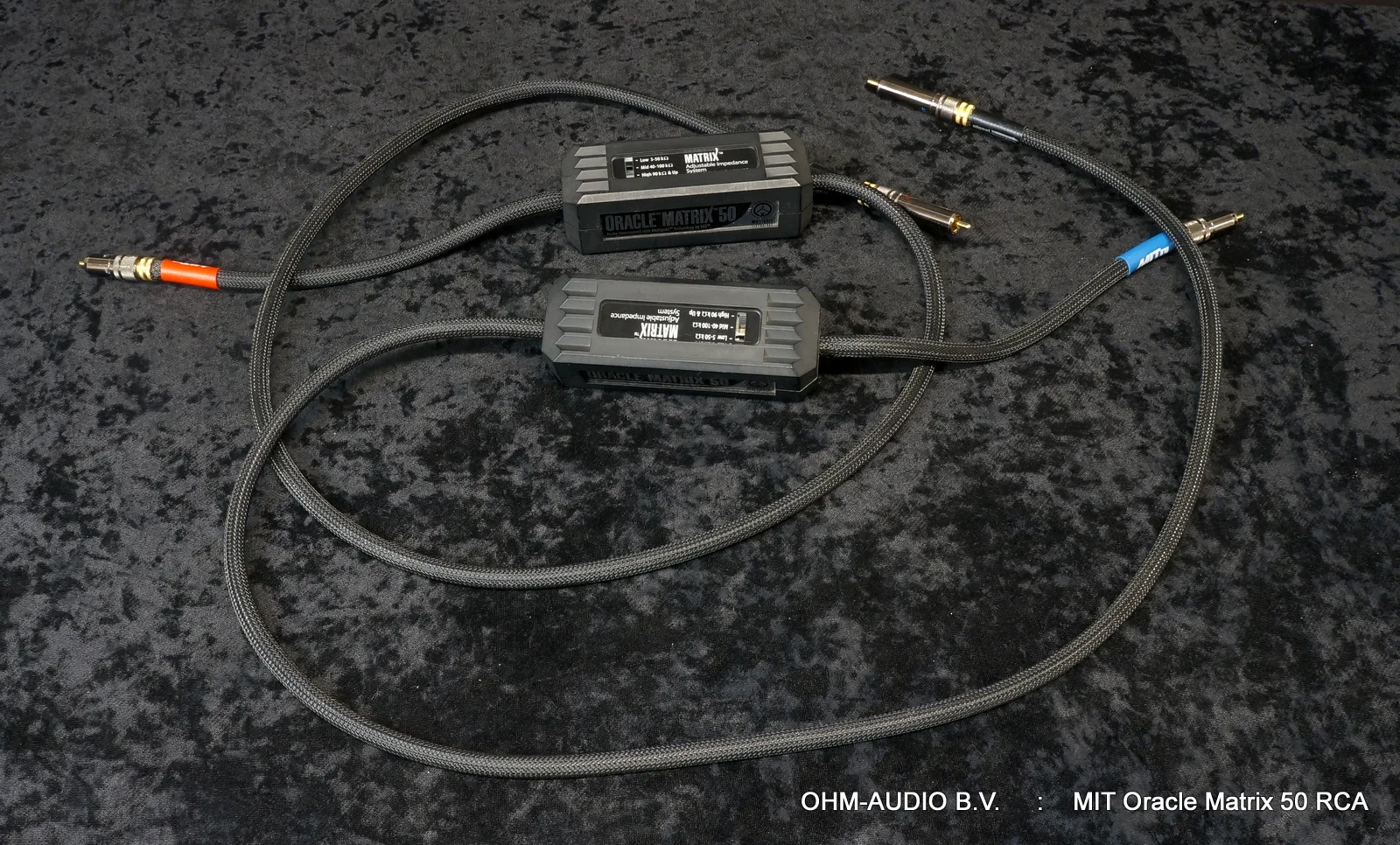 MIT Oracle Matrix 50 ic, RCA, Interconnexion Analogique, 1,5 Mètre, Occasion, Emballage d'origine : Vendu