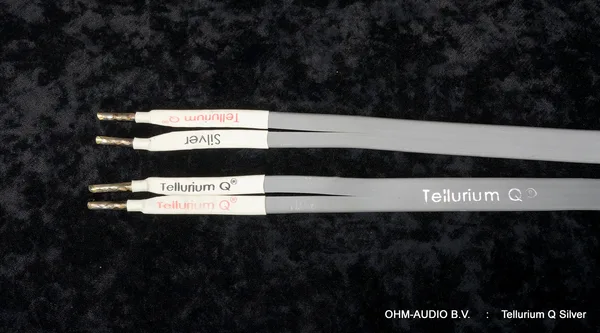 Tellurium Q Silver, Speakerkabel, 2.5 Meter, Occasion : SOLD