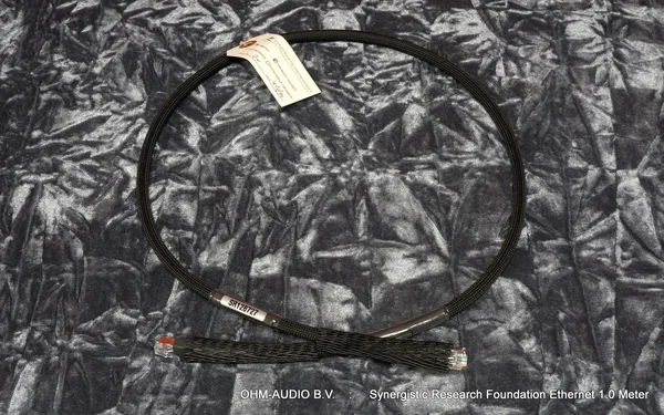Câble Ethernet Synergistic Research Foundation, 1,0 mètre, Neuf : VENDU