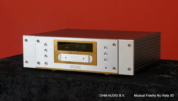 Musical Fidelity Nu-Vista 3D, Lecteur CD, État Excellent, Fonctionne Parfaitement : VENDU