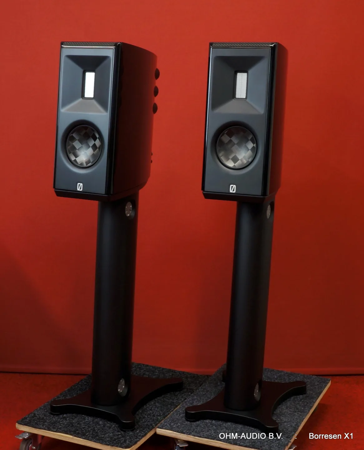 Borresen X1, High End 2-Weg Monitor Luidspreker