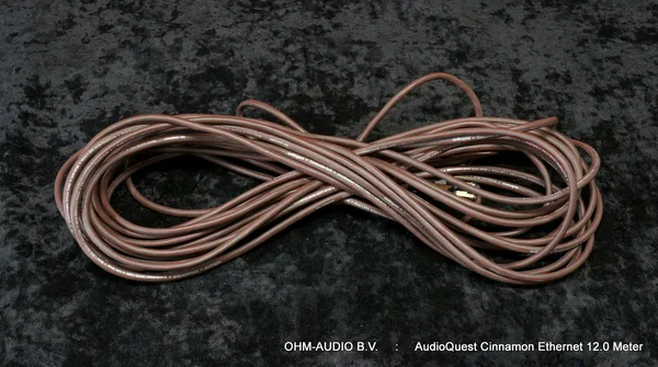 AudioQuest Cinnamon, Ethernet Cable, 12.0 Meter, Condition : SOLD
