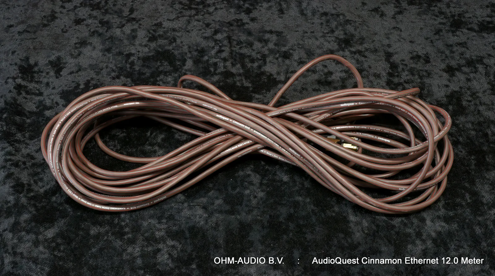 AudioQuest Cinnamon, Câble Ethernet, 12.0 Mètre, Occasion : SOLD
