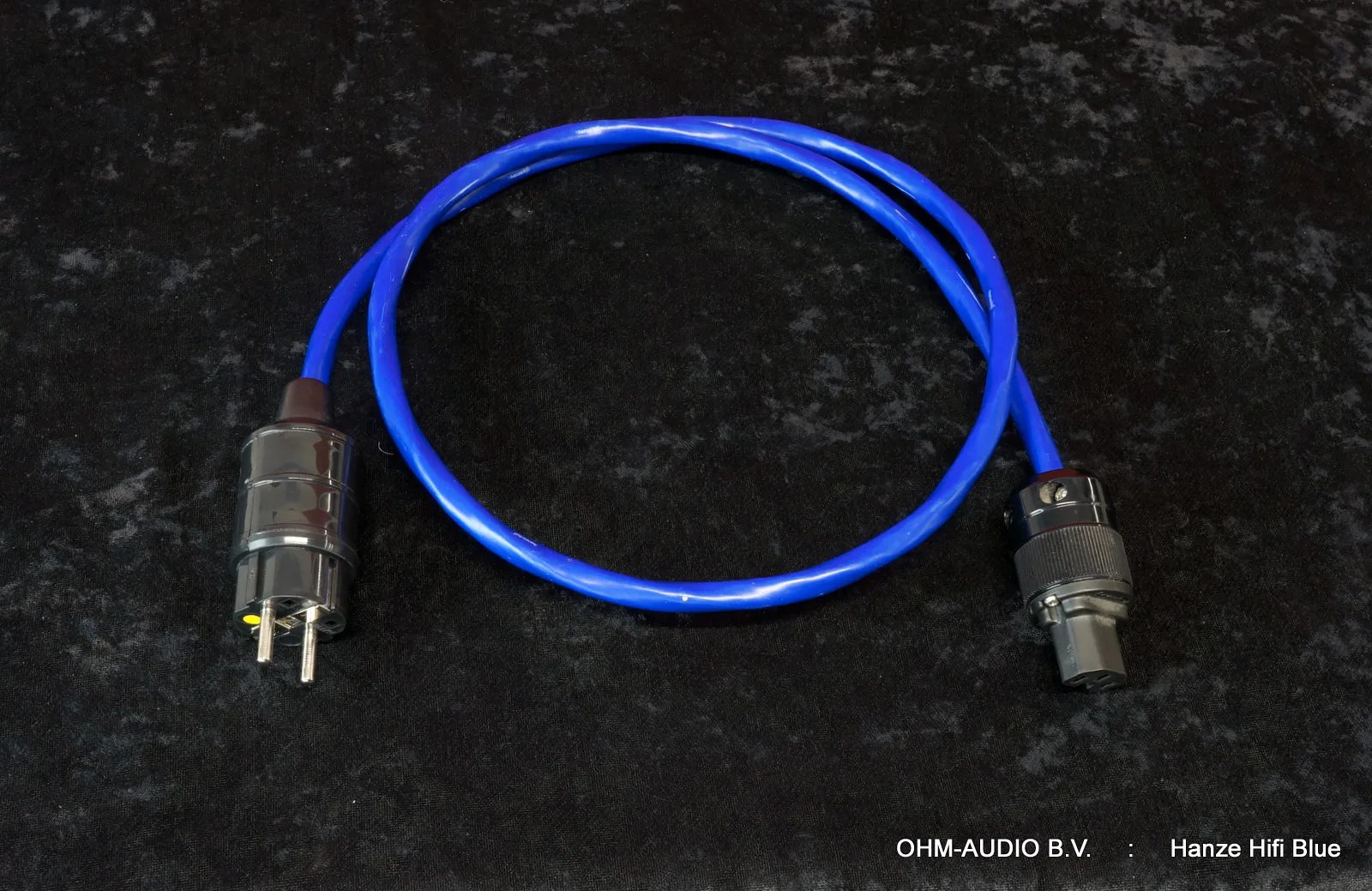 Cordon d'alimentation Hanze Hifi Blue 1.0 Mètre, Occasion : Vendu