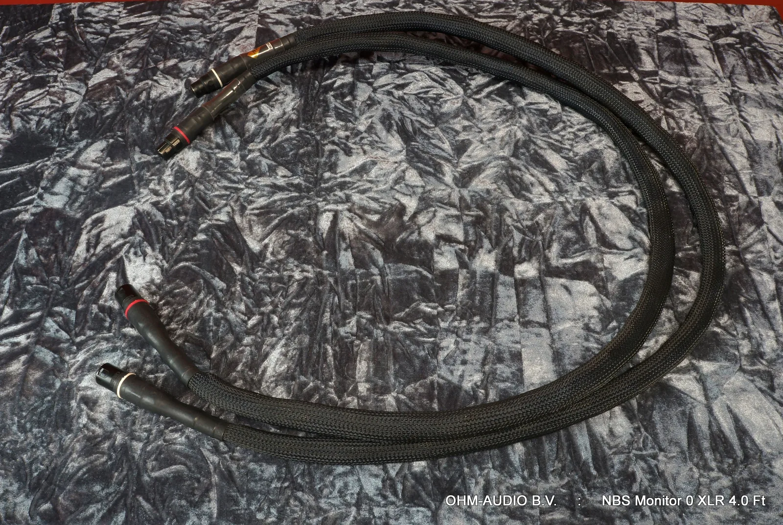 NBS Monitor 0 XLR, Gebalanceerde Analoge Interlink, 1.20 Meter (4ft), Originele Verpakking : SOLD