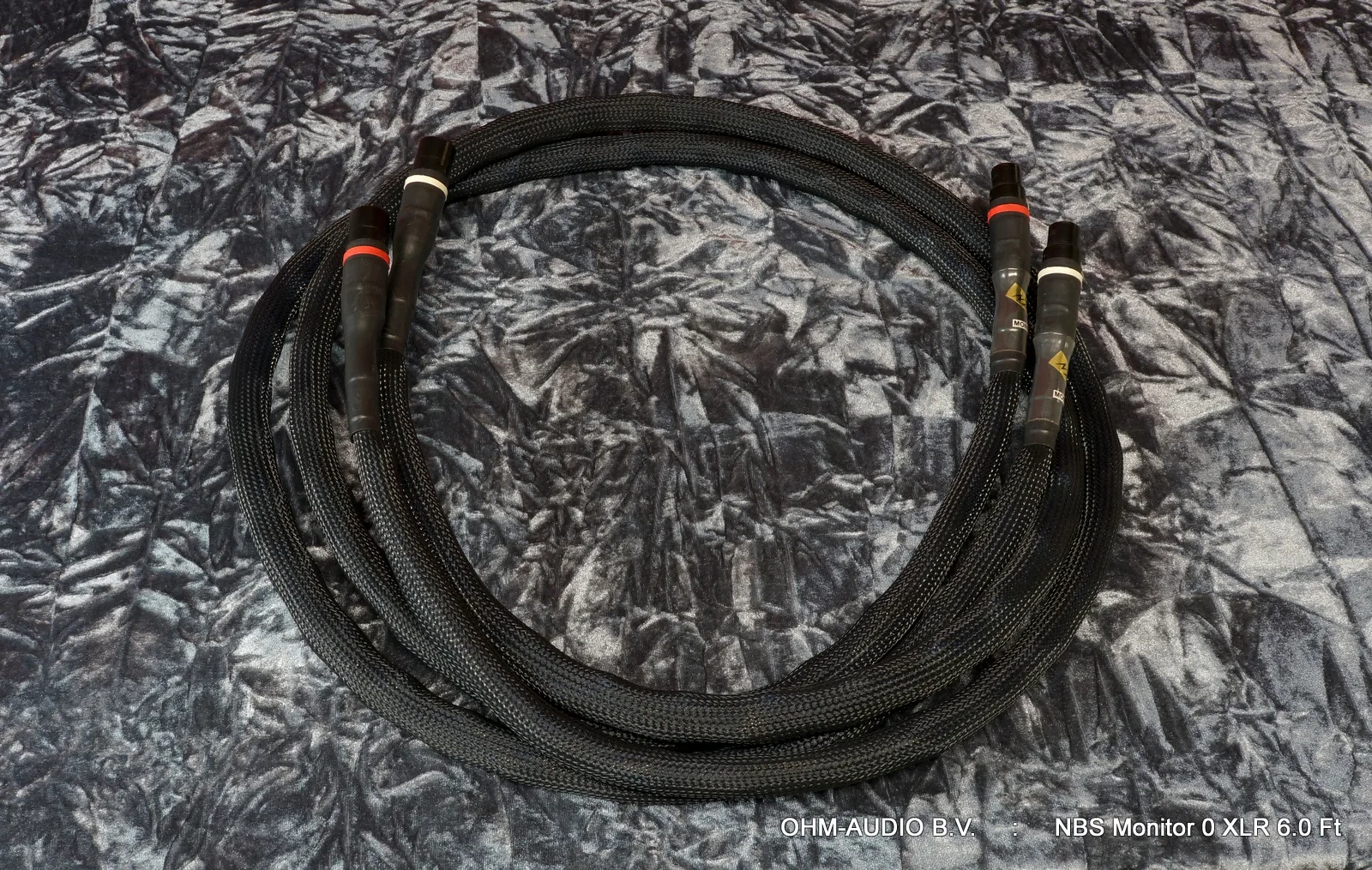 NBS Monitor 0 XLR,1.80 Meter (6ft), Originele Verpakking : SOLD