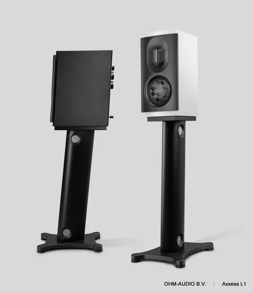Axxess L1, Enceinte Standmount 2 Voies, Tweeter Ruban Kapton, Noir Mat ou Blanc Satiné