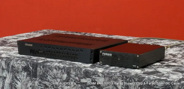 SOtM sNH-10G + sCLK-EX & Evox Silver Upgrades, Inkl. Farad PSU 9V : VERKAUFT nach Ungarn