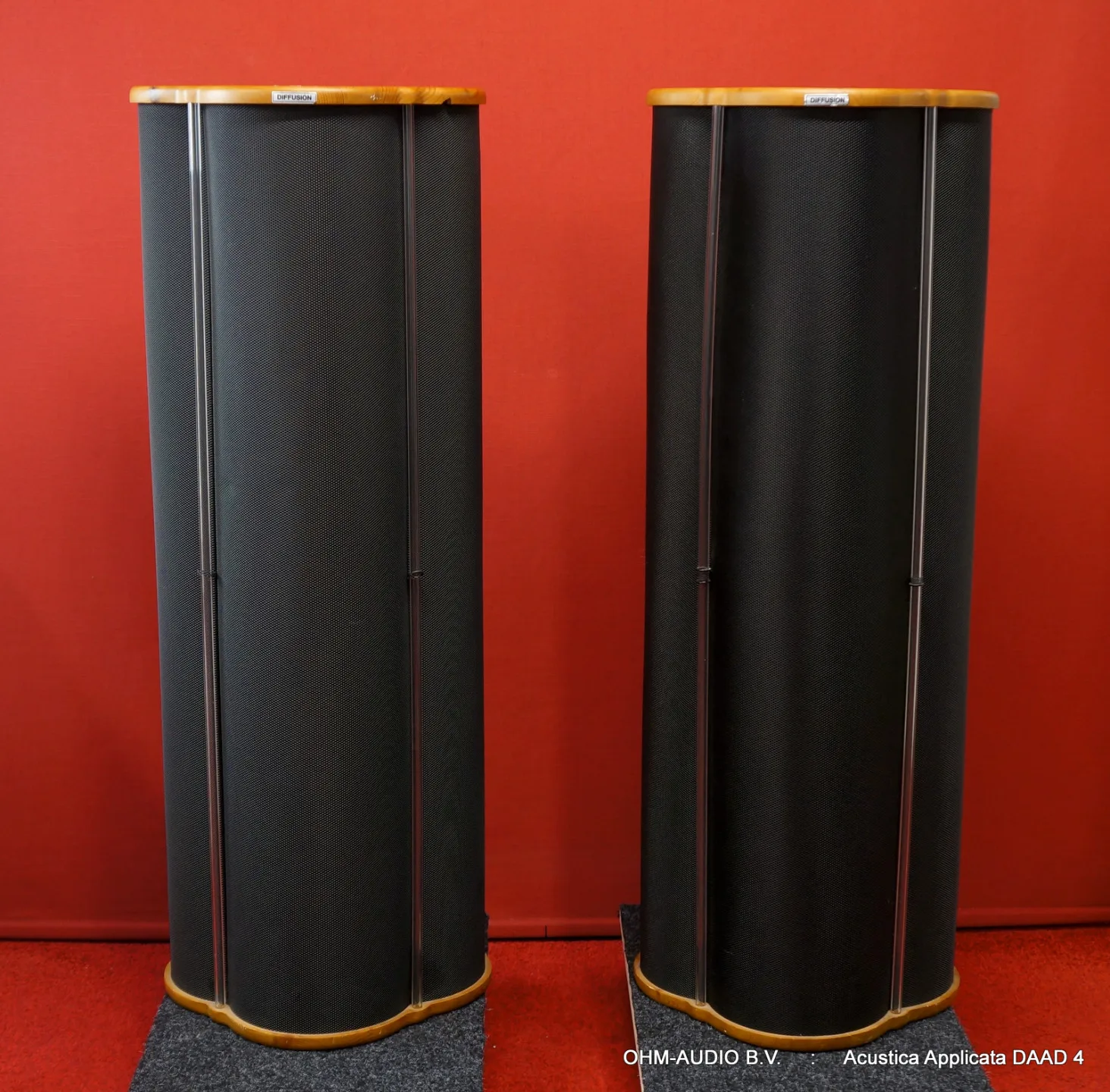 Acustica Applicata DaaD 4, colonnes de diffusion/absorption, set de 2 : VENDU