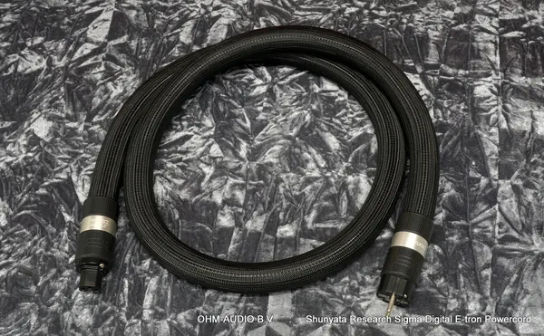 Shunyata Research Sigma Digital E-tron Powercord, 1.75 Meter, Inclusief Originele Verpakking : SOLD